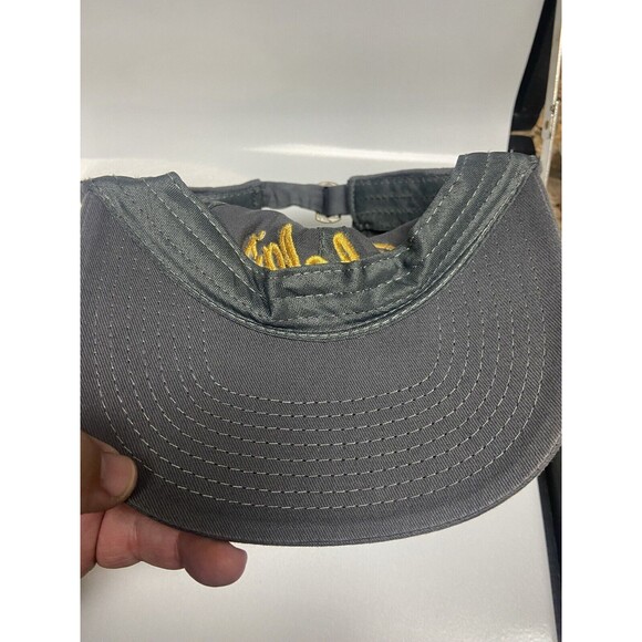 Nice CABELA’S Club Hunting Gray Cotton Strap Back Baseball Hat Adjustable - Picture 5 of 6